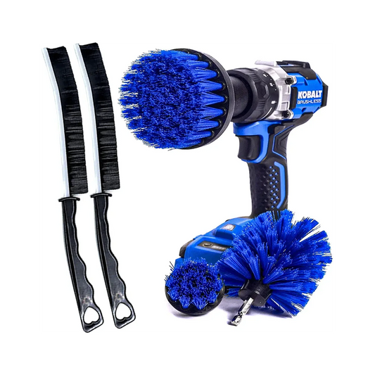Diamond Shine 5-Piece Ultimate Tile Grout Scrubbing Brush Set