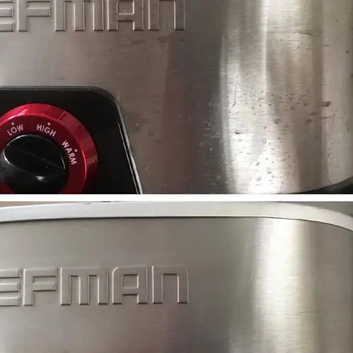 professional cleaner used to clean high-end stainless steel appliances