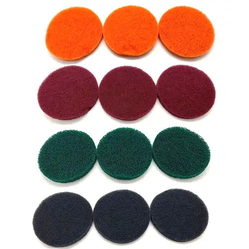 drill scrubber attachment pads