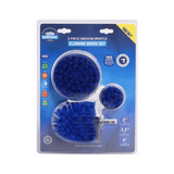 Diamond Shine Drill Brush Set – 3-Pack Medium Bristle Power Scrubber Attachments for All-Purpose Cleaning