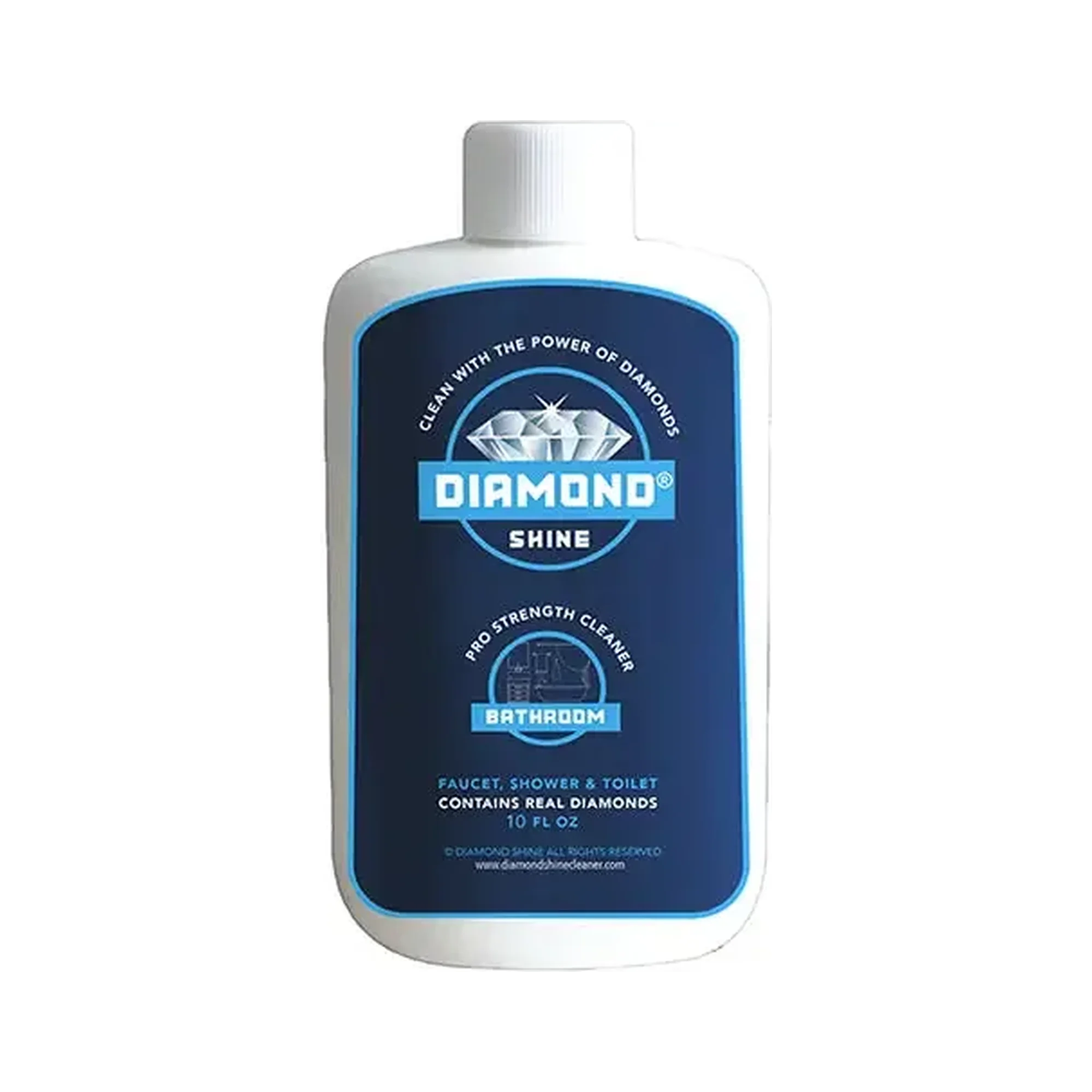 Diamond Shine Bathroom Cleaner 10oz - Hard Water Stains, Soap Scum