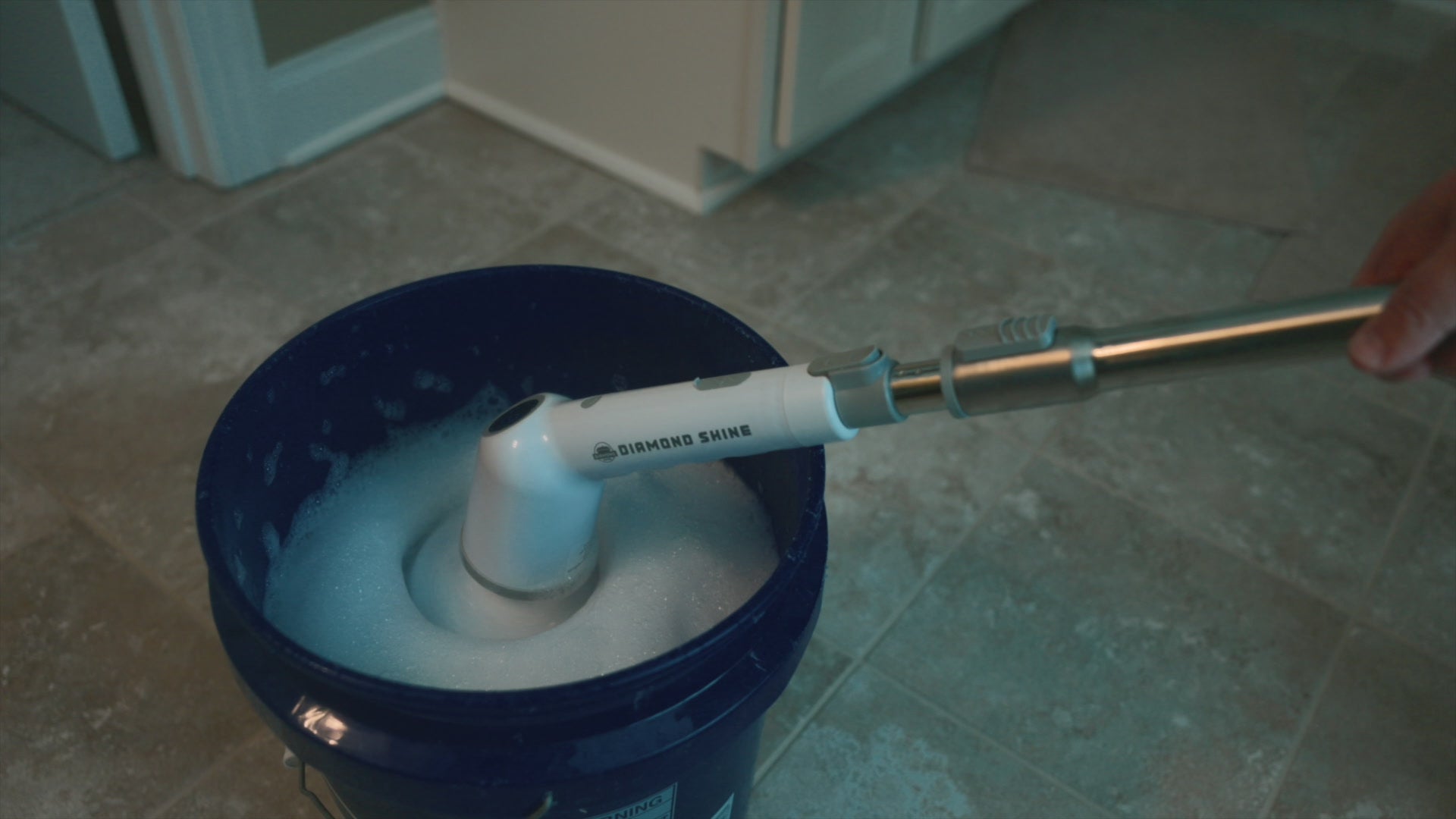 7-in-1 Rechargeable Electric Power Scrubber – Cordless Spin Scrubber for Bathroom, Tile, Grout, Tub, Shower & Kitchen Cleaning DSTB1