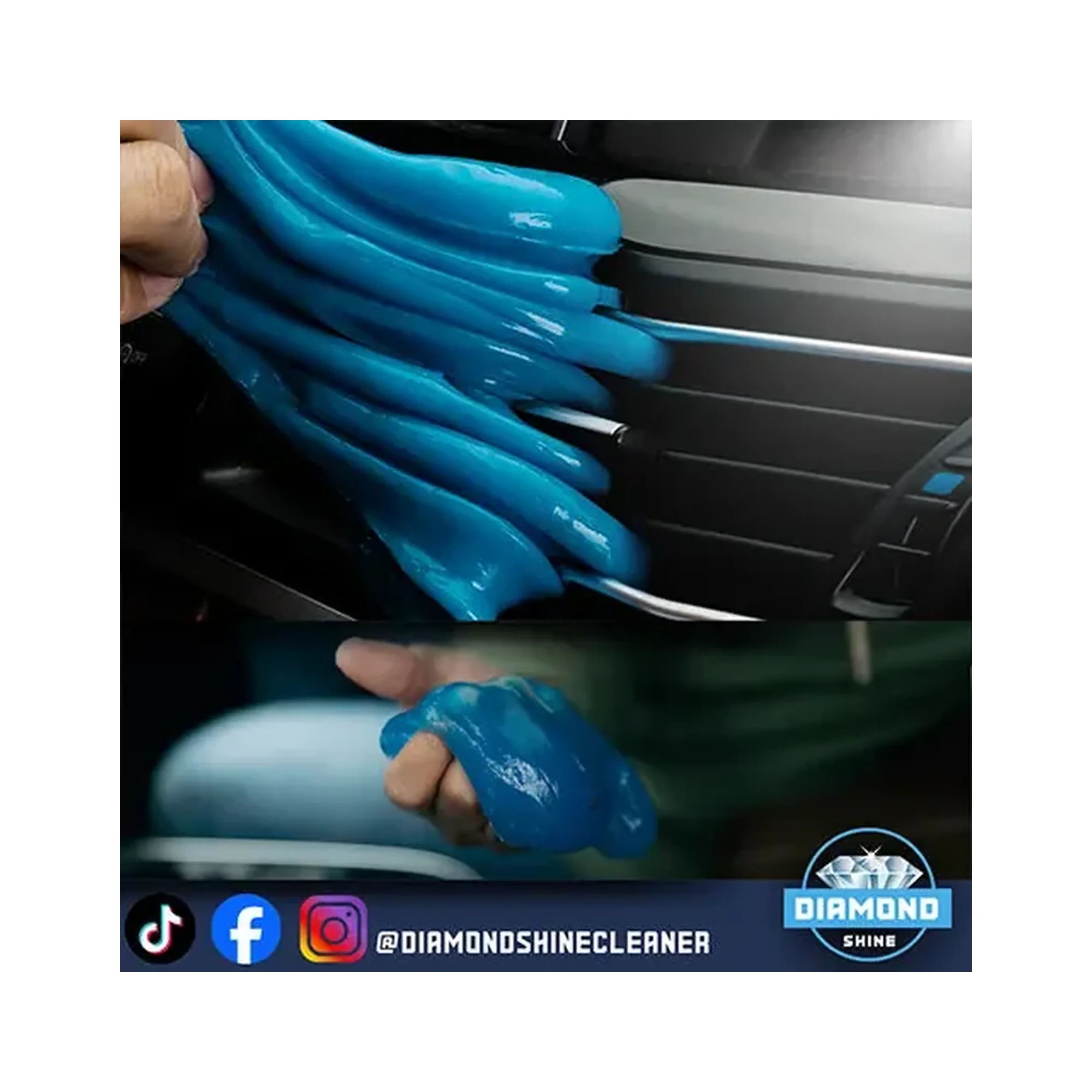 Diamond Shine Cleaning Gel  - Car Detailing, Keyboard Cleaning