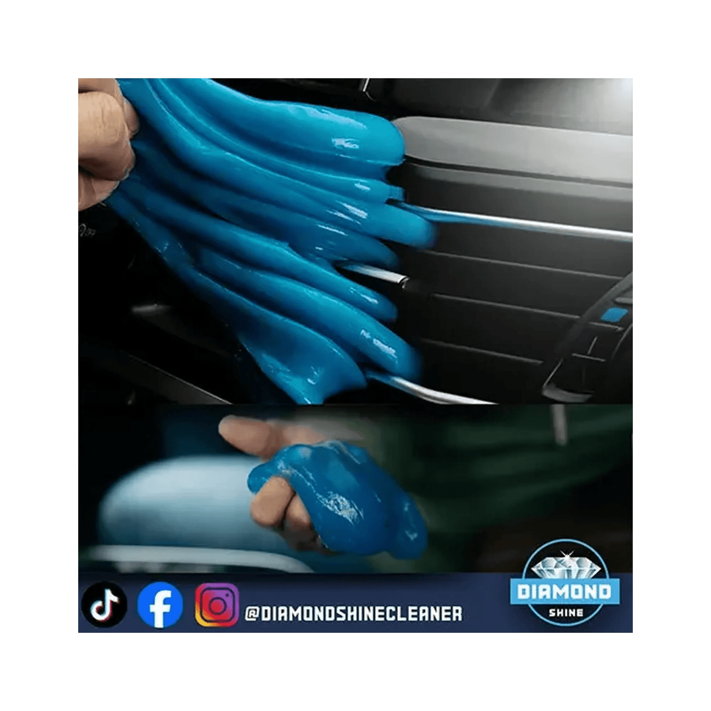 Diamond Shine Cleaning Gel  - Car Detailing, Keyboard Cleaning