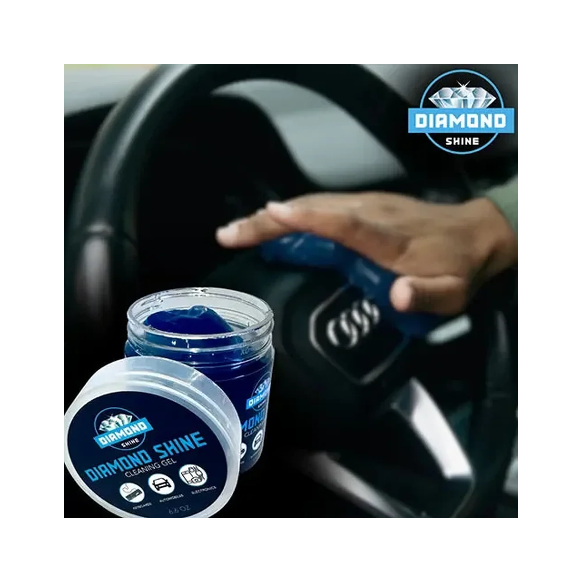 Diamond Shine Cleaning Gel  - Car Detailing, Keyboard Cleaning