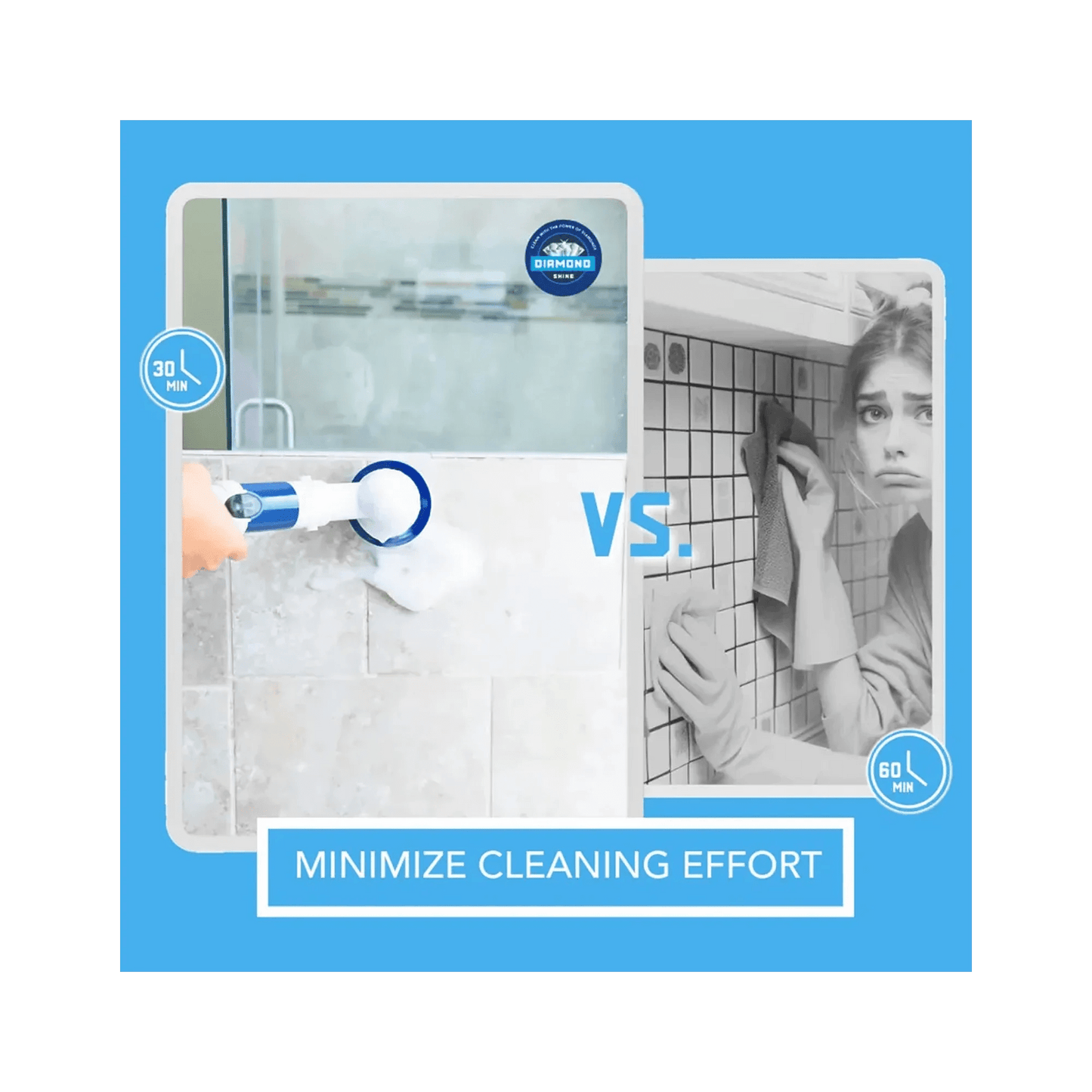 Diamond Shine Power Scrubber - Best Selling Electric Scrubber
