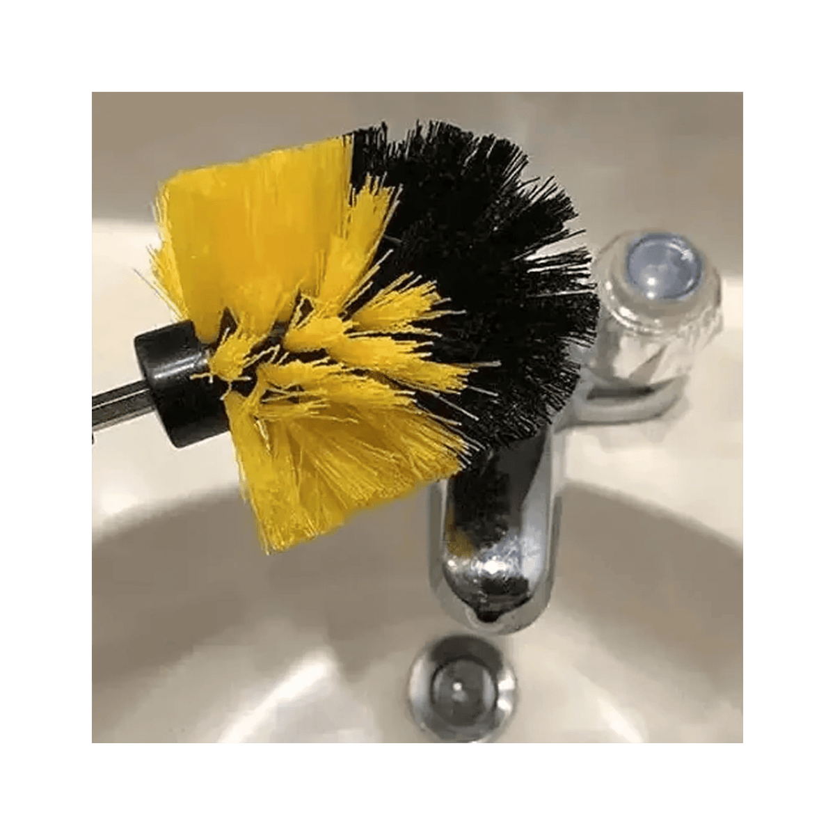 Diamond Shine Bathroom Cleaner & 3.5"Drill Brush & 6" Extension