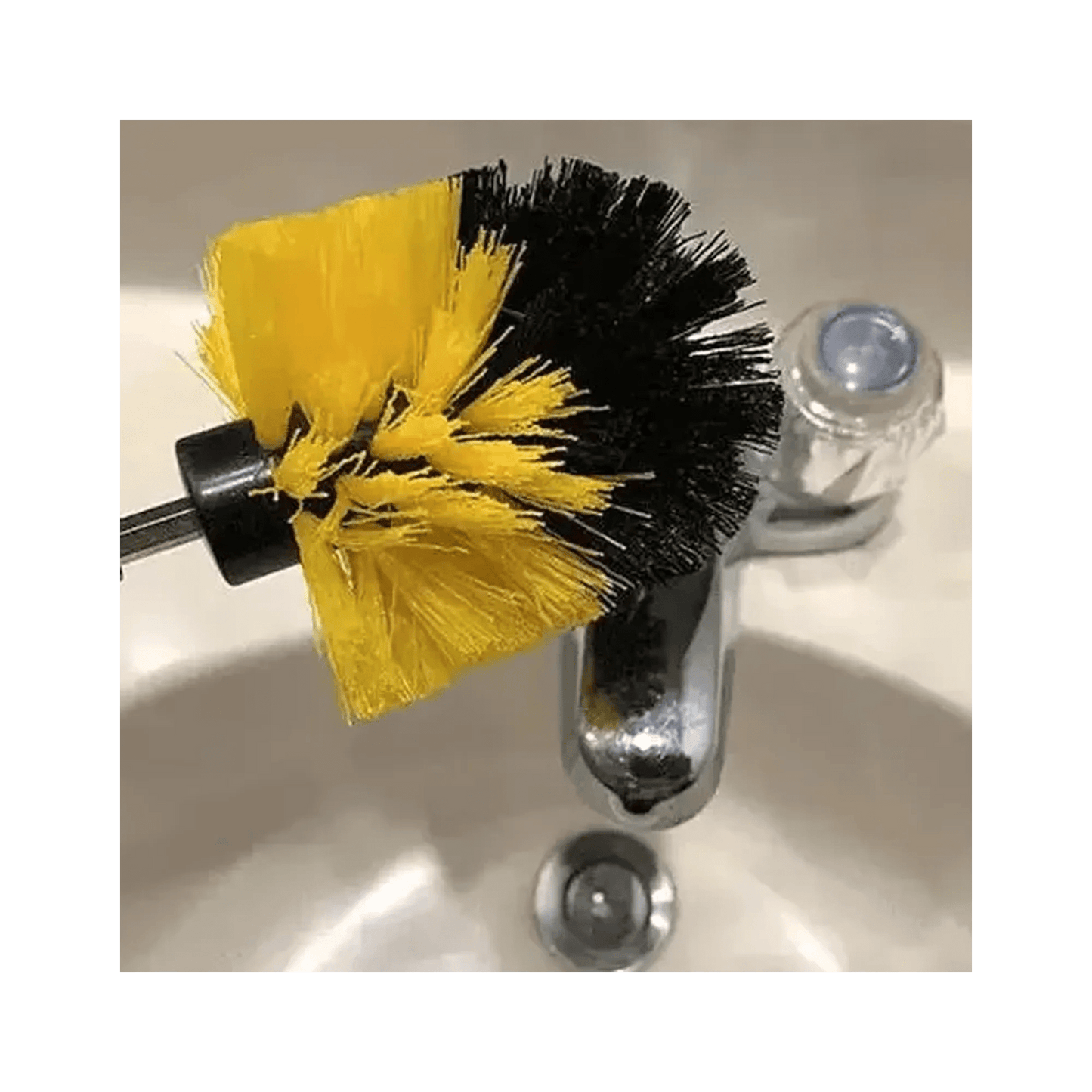 Diamond Shine Bathroom Cleaner & 3.5"Drill Brush & 6" Extension