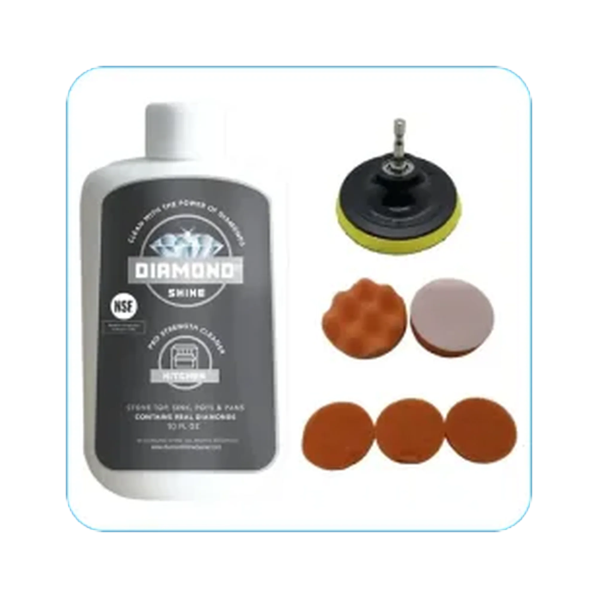 Ultimate Cooktop Cleaner & 7-Piece Drill Scrubber Set