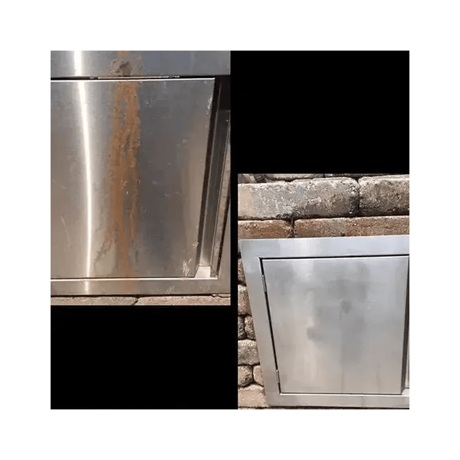 Stainless steel rust remover