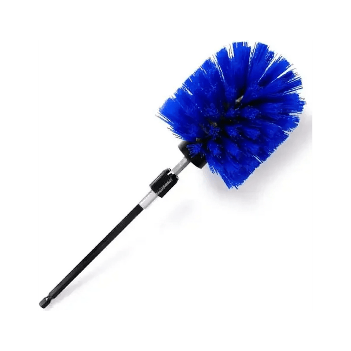Diamond Shine 3.5" Corner Drill Brush & 6" Extension - Medium Bristle