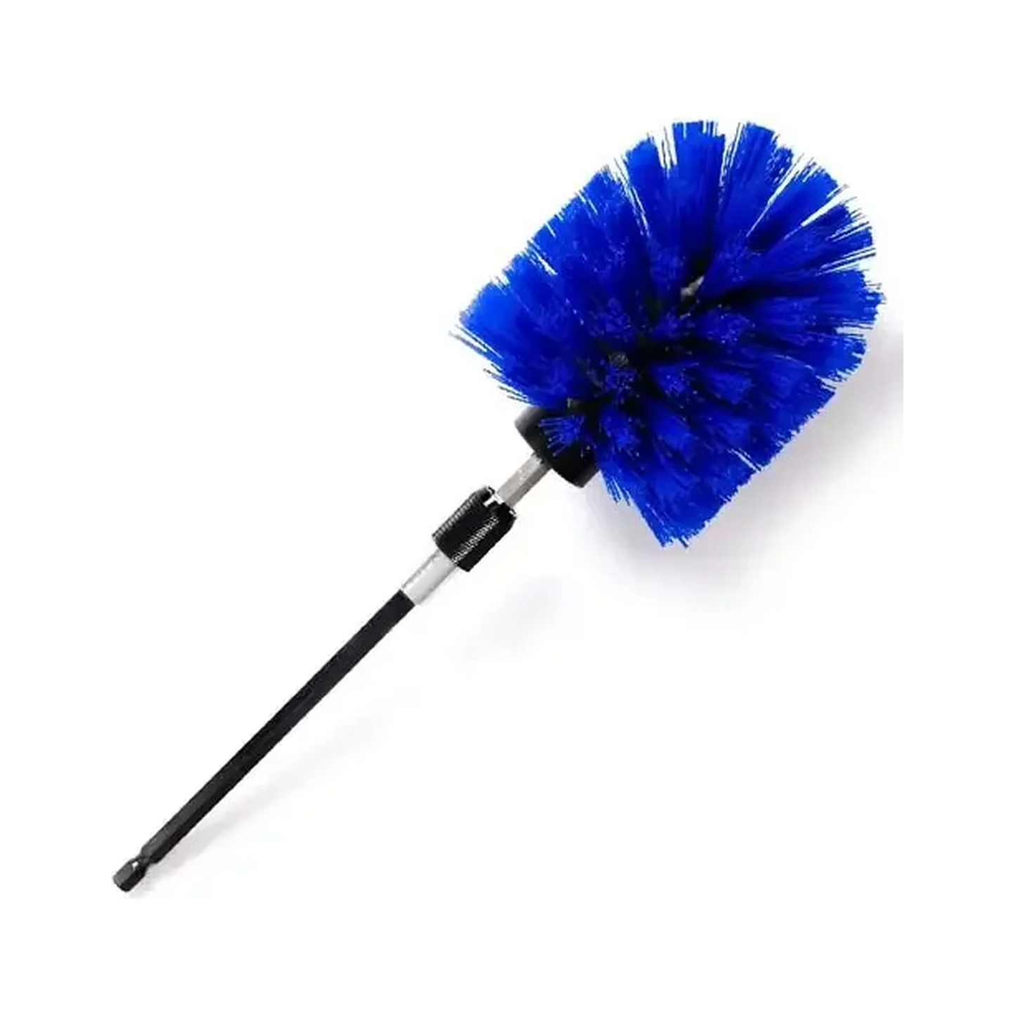 Diamond Shine 3.5" Corner Drill Brush & 6" Extension - Medium Bristle