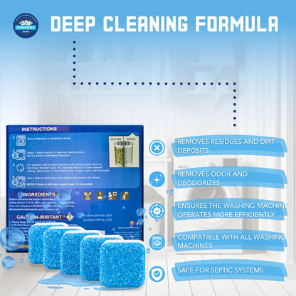 washing machine deep cleaning formula