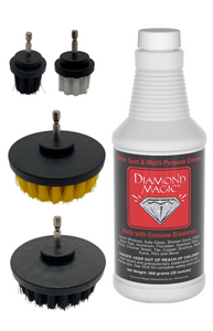 Diamond Magic & 4-piece Drill Brush Set