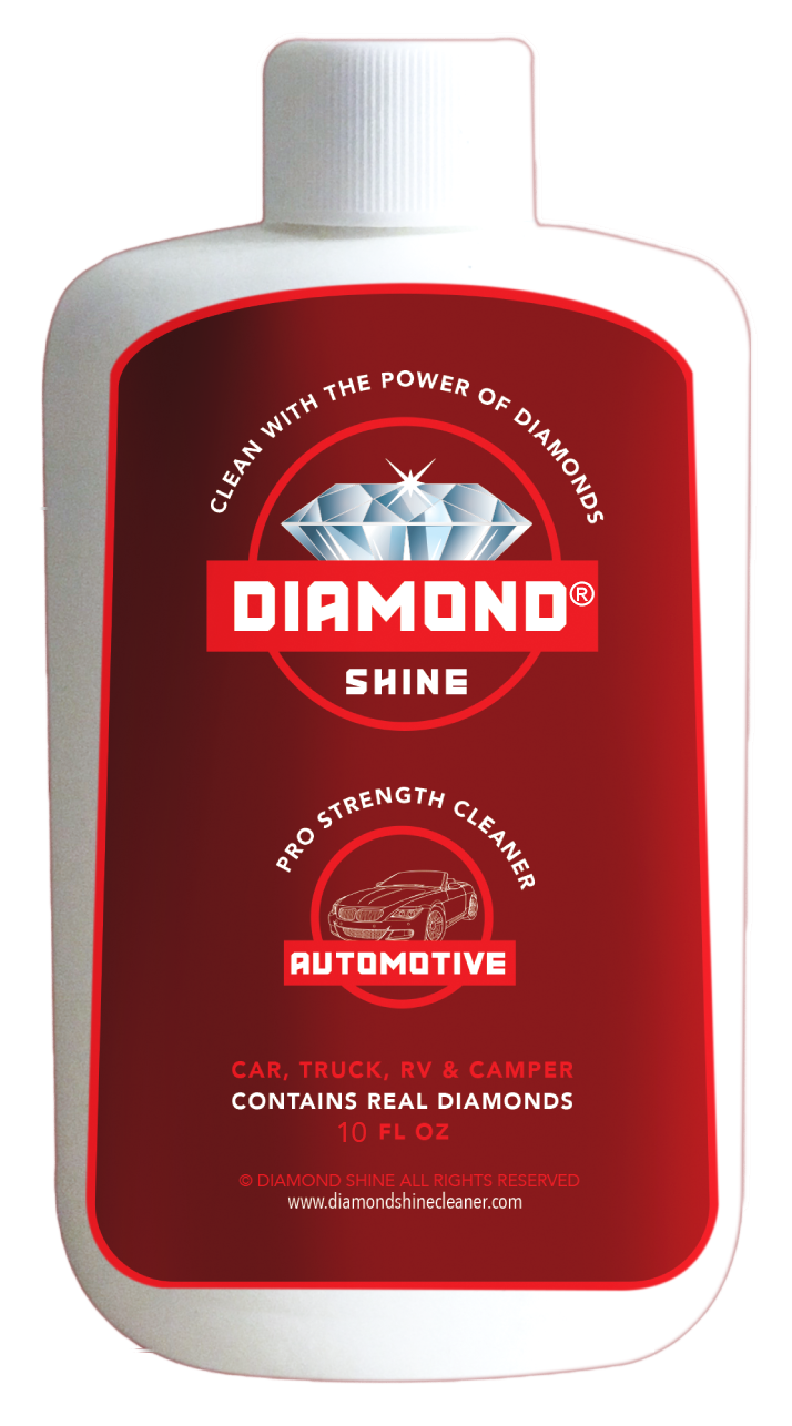 Diamond Shine Automotive Professional Cleaner for Cars, Trucks, RVs & Campers. Great for hard to clean stains especially on chrome or other metals