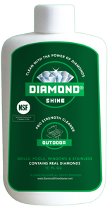 Diamond Shine BBQ Grill & Outdoor Cleaner - Harness the power of diamonds to clean, polish, and rejuvenate chrome, brass, aluminum, porcelain, stainless steel, bronze, tile, and copper. Effortlessly remove rust, hard water stains, and revitalize surfaces.
